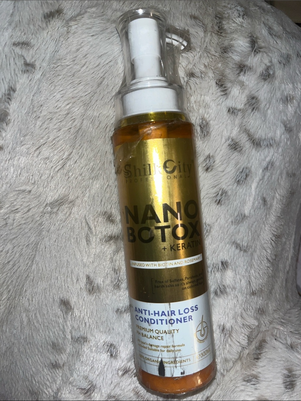 Shilk City Professional Nano Botox + Keratin Anti-Hair Loss Conditioner